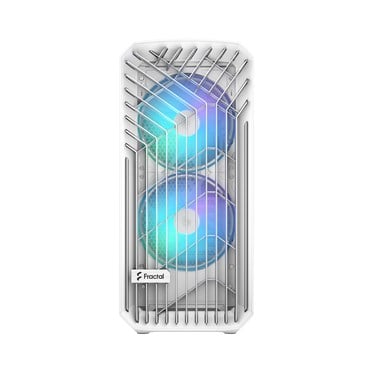 Fractal Design Torrent PC Case - White RGB Tempered Glass