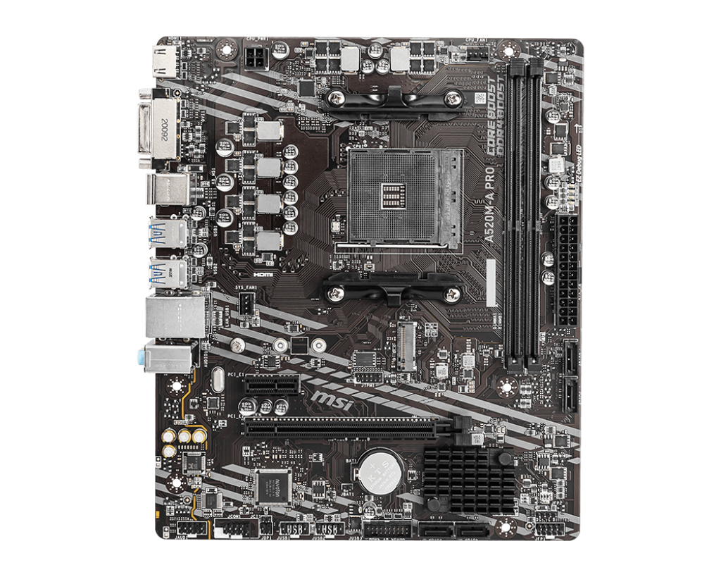 MSI AM4 A520M-A PRO M-ATX