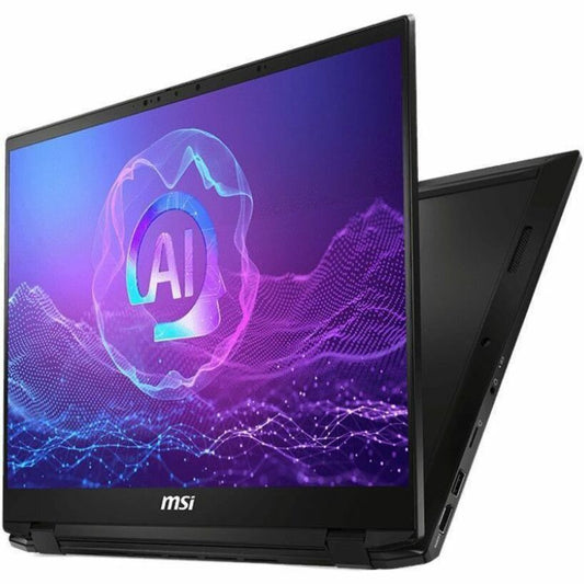 MSI Summit A16 AI+ A3HM Summit A16 AI+ A3HMTG-027UK 40.6 cm (16) Touchscreen Convertible Copilot+ PC 2 in 1 Notebook - QHD+ - AMD Ryzen AI 9 365 - 32 GB - 1 TB SSD - Ink Black