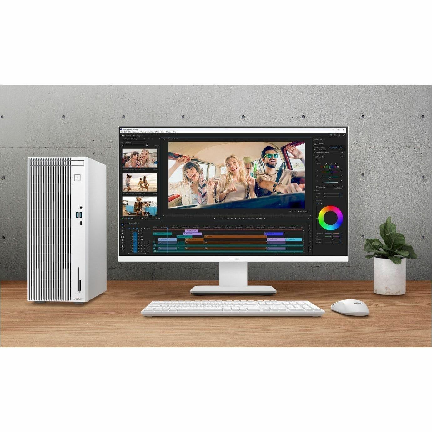 ASUS V500 Mini Tower V500MV-13620H015W Intel Core i7-13620H 16GB RAM 512GB SSD Windows 11 Home Mini Tower PC