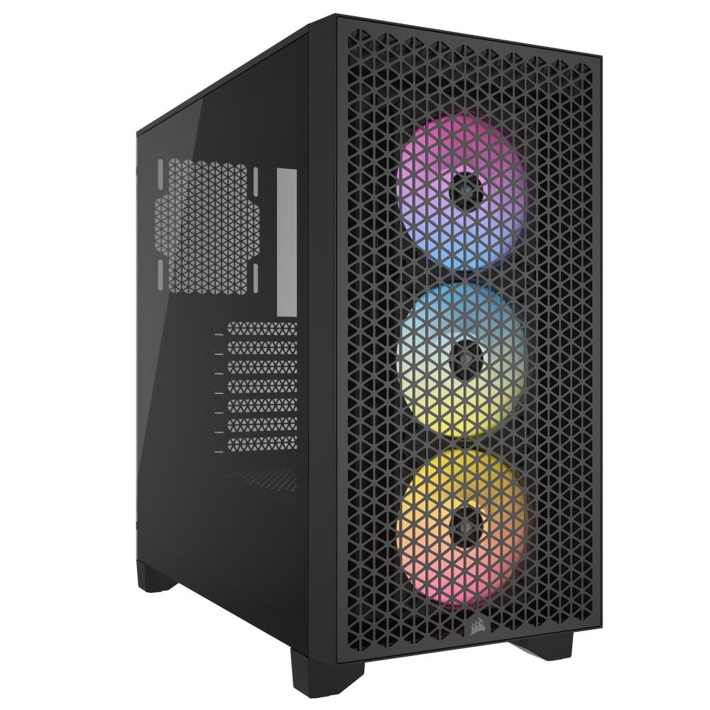 Corsair 3000D RGB Airflow Black Mid Tower Case