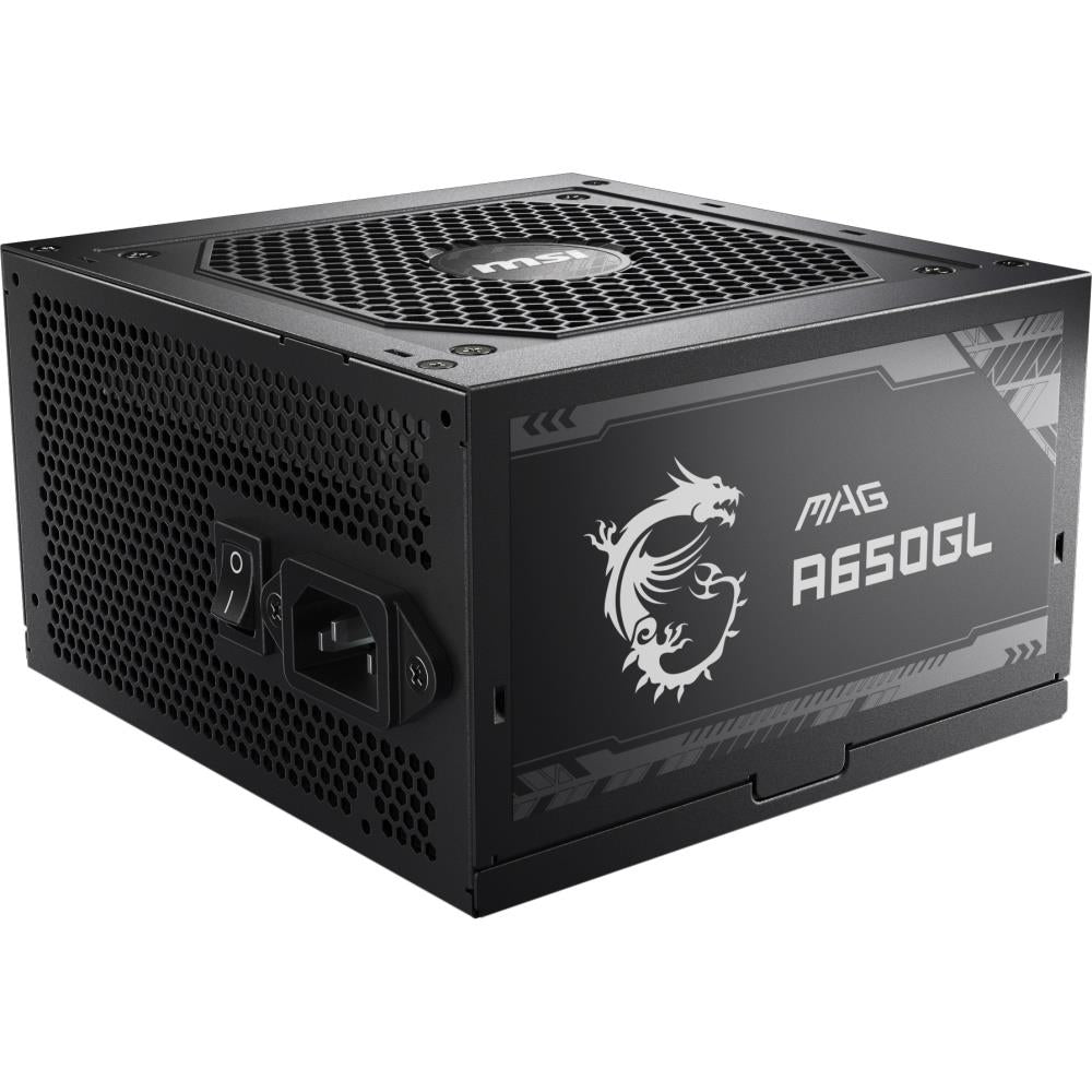 MSI MAG A650GL 650W 80 PLUS Gold Fully Modular Power Supply