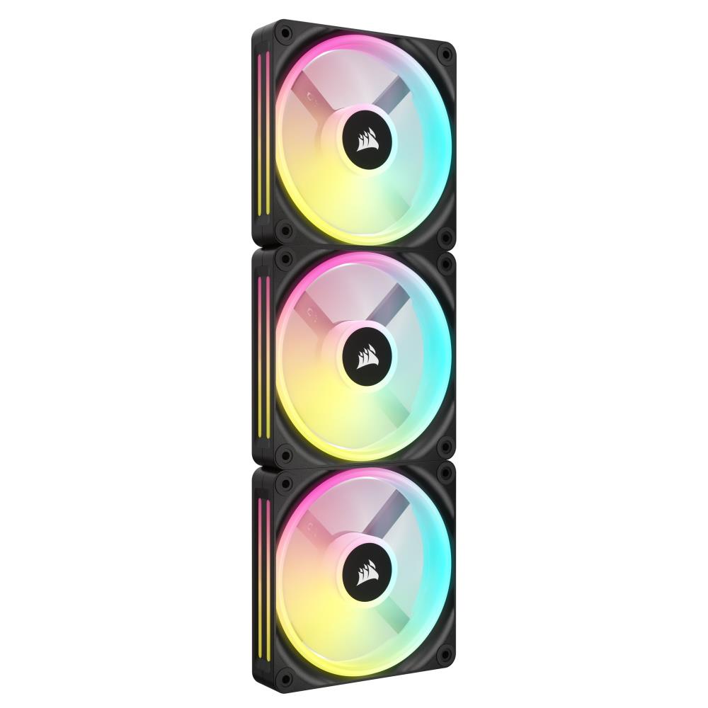 Corsair Qx120 RGB 120Mm Fan Blk 3Pk