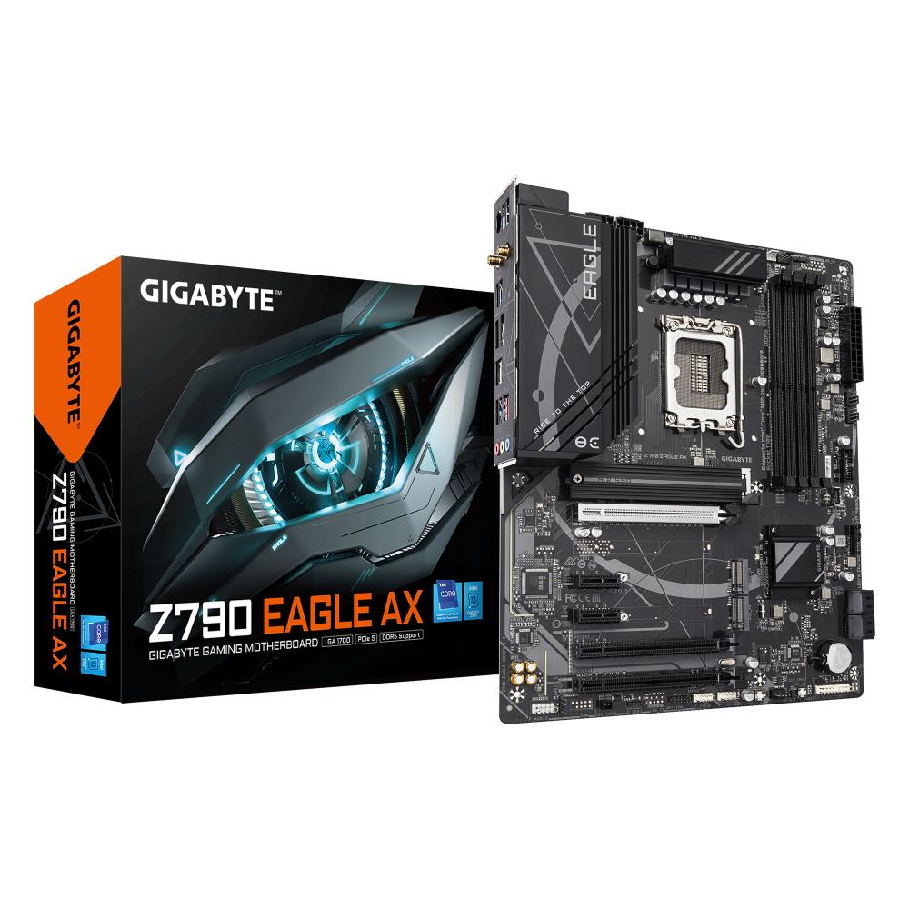 GIGABYTE Z790 Eagle AX Intel Z790 LGA1700 DDR5 Wi-Fi 6E ATX Motherboard