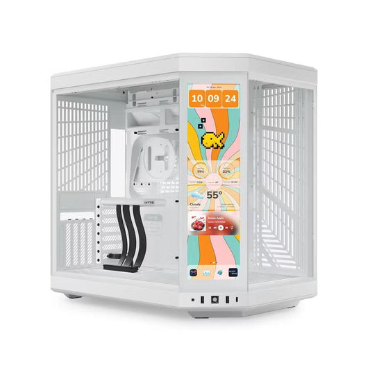 The FrostNova X – Ryzen 7 7800X3D | RTX 5070 | 32GB DDR5 | 2TB NVMe | HYTE Y70 Touch | 1440p Gaming | Fortnite & GTA | Streaming Ready