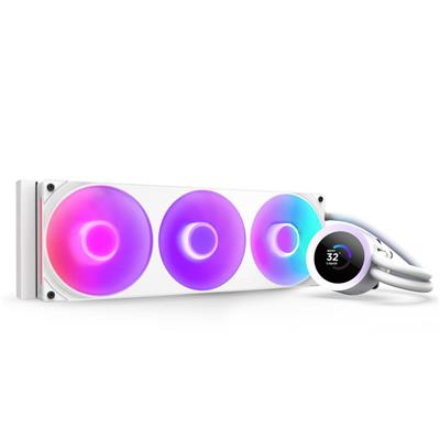 NZXT Kraken Plus 360 RGB CPU Cooler Wht