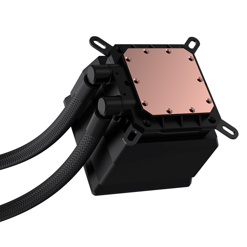 LovingCool DP-01 Series โ 360mm Screen Water Cooling (Black Edition)