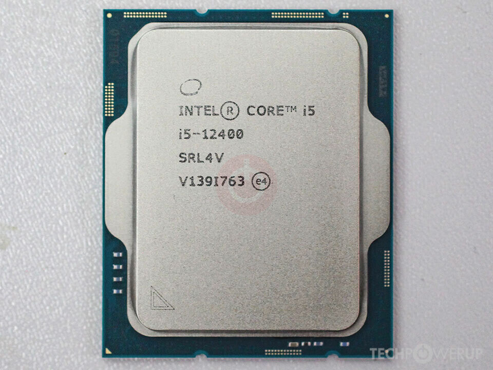 INTEL CORE I5-12400 CPU
