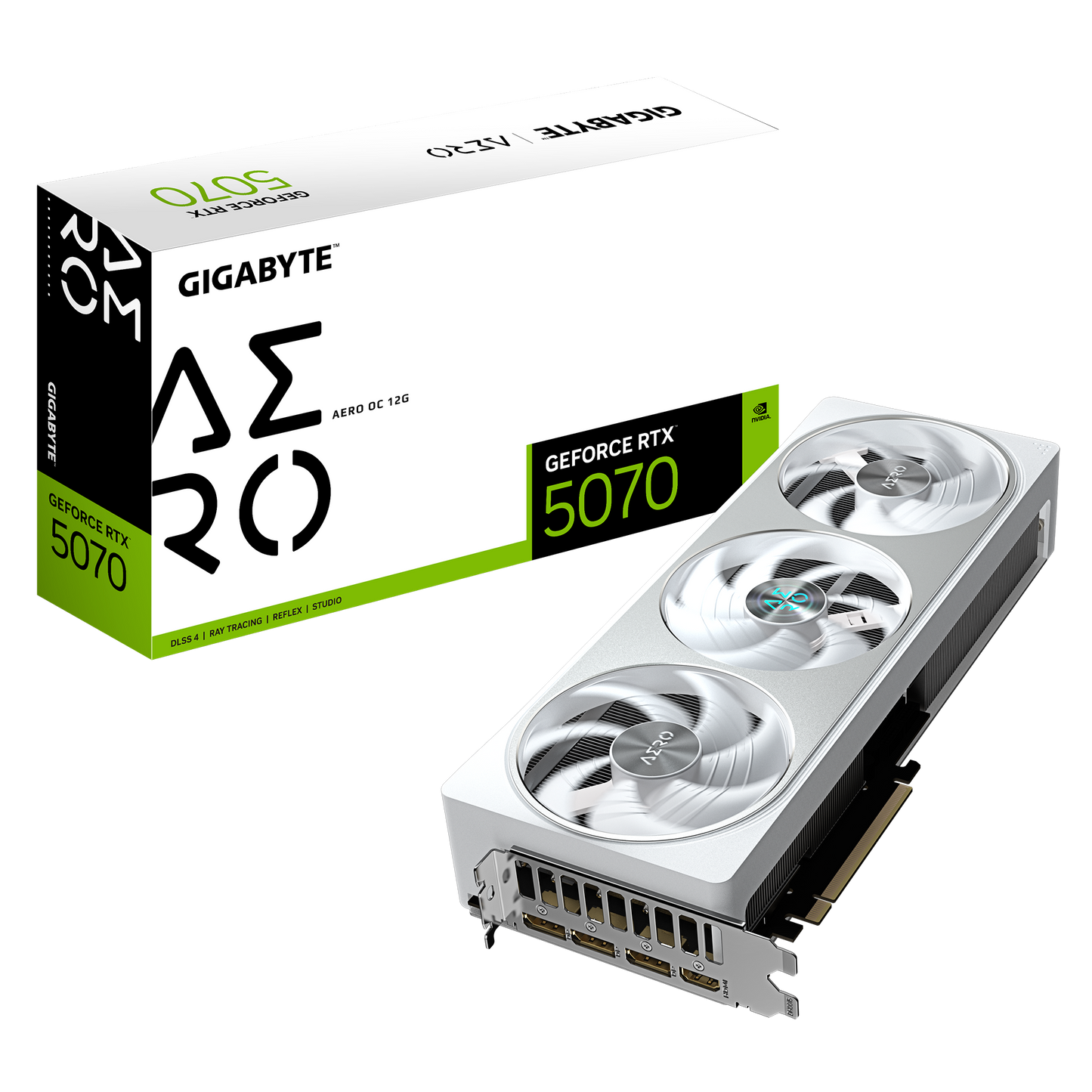 GIGABYTE RTX 5070 12GB AERO OC