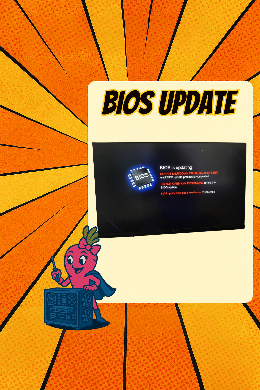 BIOS Upgrade – Existing CPU