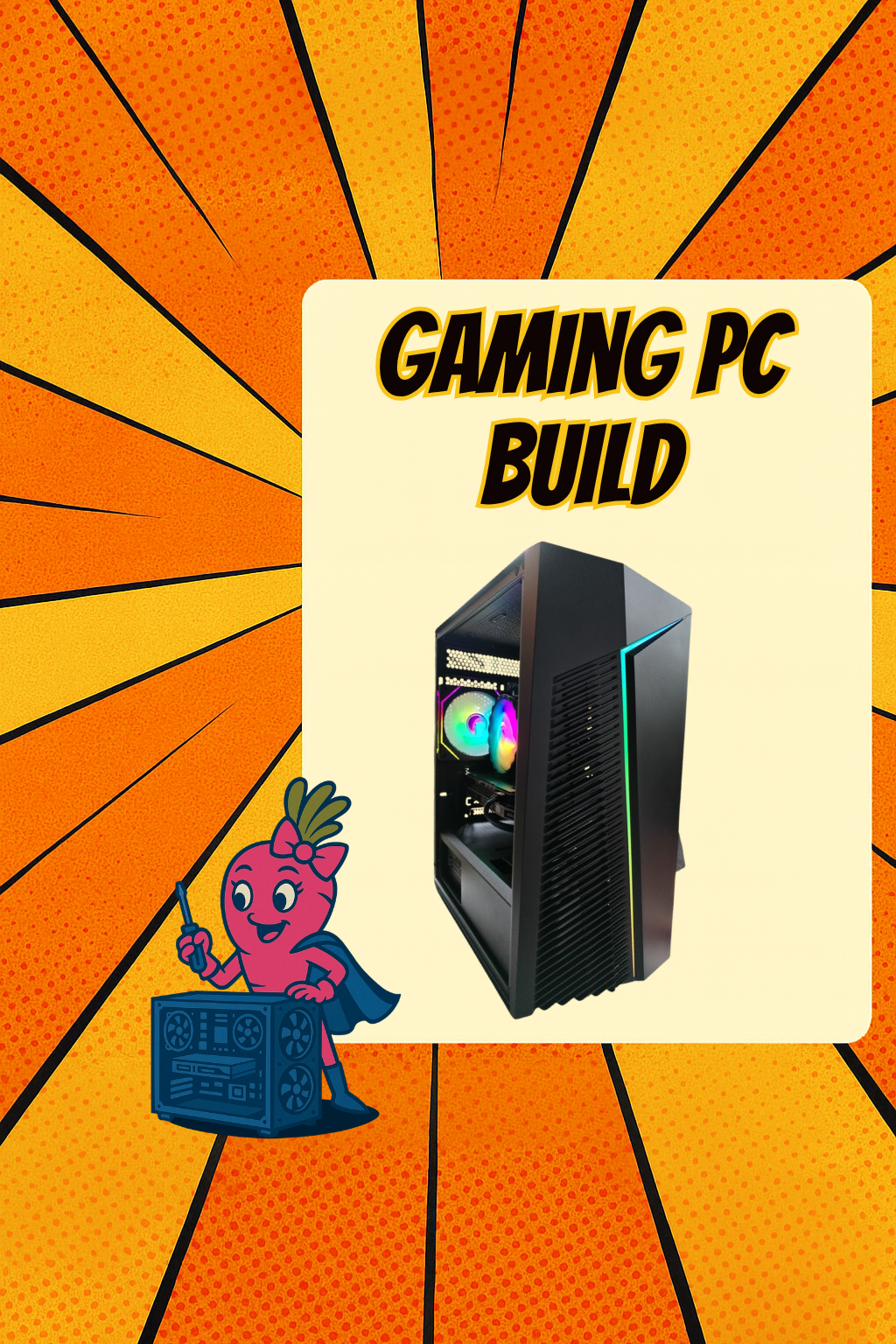 New Build Fee – Standard Gaming PC (£75)