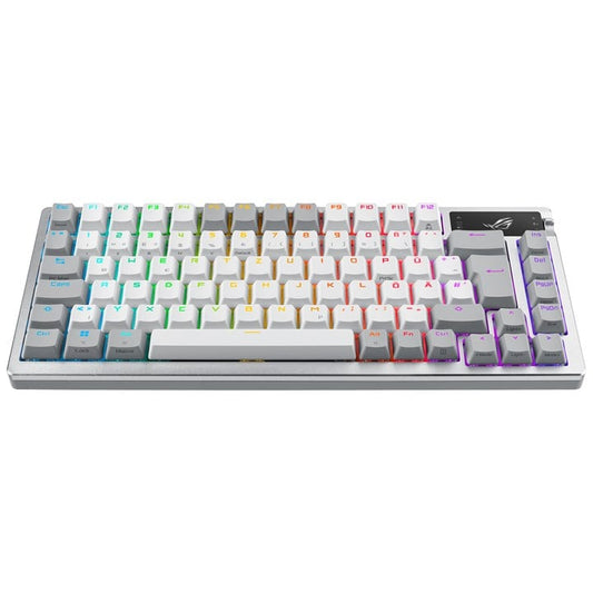 Asus ROG Azoth Wireless Gaming Keyboard - White NX Snow Switches