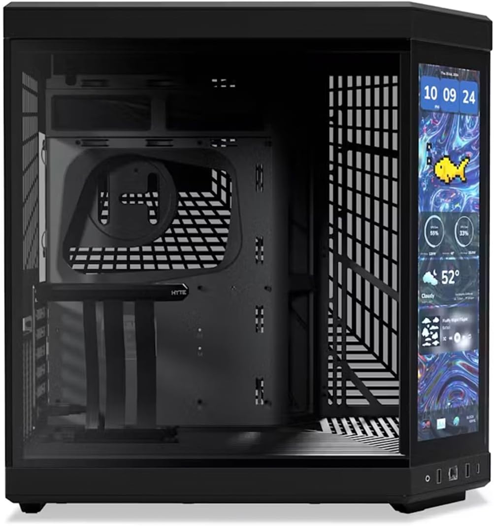 Racer Y70 X โ RTX 5070 Ti | Ryzen 7 7800X3D | 32GB DDR5 | HYTE Y70 Touch | 1440p Gaming | Fortnite & GTA | Streaming Ready