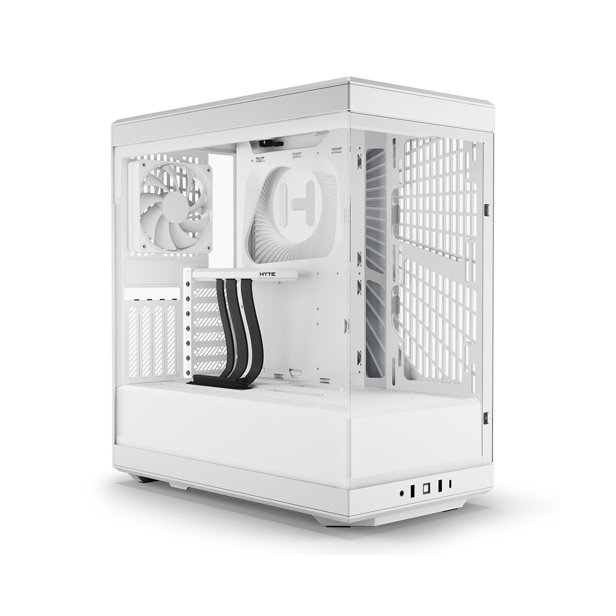 HYTE Y40 MID TOWER CASE SNOW WHITE