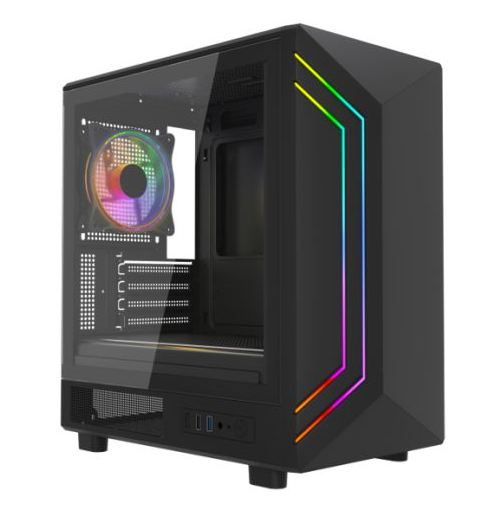 Apollo Gaming PC Ryzen 3 3200G 4 Core - Vega 8 onboard Graphics - 16GB DDR4 - 512GB SSD (Black)