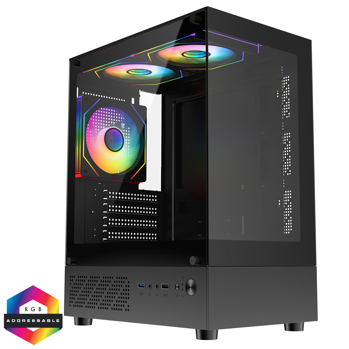 Aurora Extreme — Ryzen 7 7800X3D • RTX 5070 12GB • 64GB DDR5 • 4TB NVMe Gen4