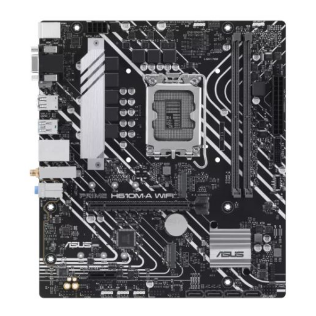 Clean Black Performance PC | i5-12400 | RTX 5060 8GB | 32GB DDR5 RAM | 1TB NVMe SSD | Windows 11