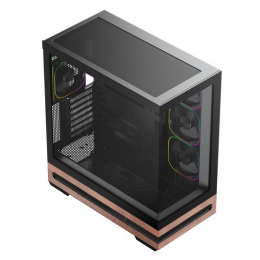 Clean Black Performance PC | Ryzen 5 7600X | RX 9060 XT 8GB | 32GB DDR5 RAM | 1TB NVMe SSD | Windows 11