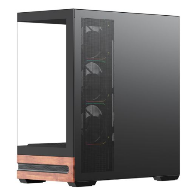 Clean Black Performance PC | Ryzen 5 7600X | RX 9060 XT 8GB | 32GB DDR5 RAM | 1TB NVMe SSD | Windows 11
