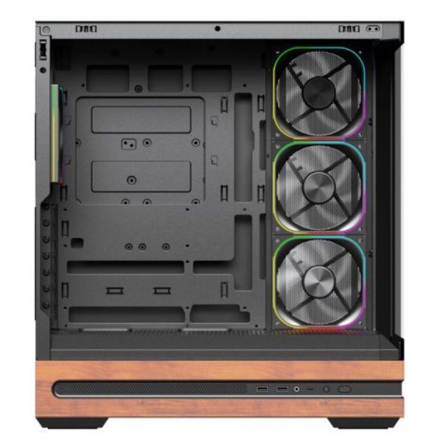 Clean Black Performance PC | Ryzen 5 7600X | RX 9060 XT 8GB | 32GB DDR5 RAM | 1TB NVMe SSD | Windows 11