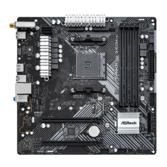 Clean Black Starter PC | Ryzen 5 5500 | RTX 3050 | 16GB RAM | 1TB SSD