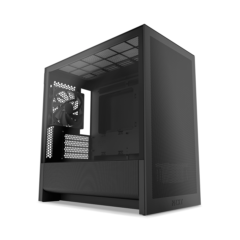 NZXT H3 FLOW MID TOWER CASE BLACK