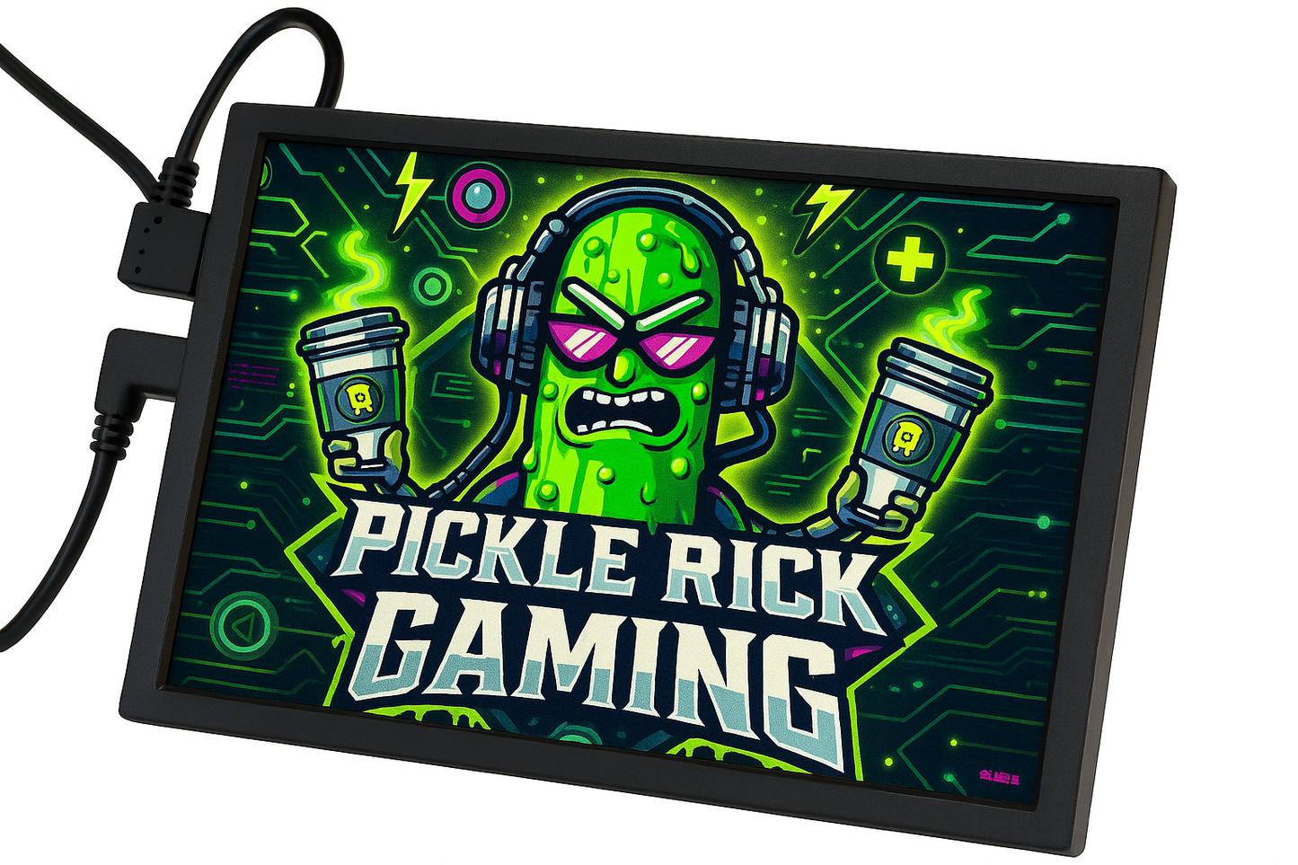 Pickle Rick Gaming PC ๐ฅ โ RTX 5080 + Ryzen 7 7800X3D