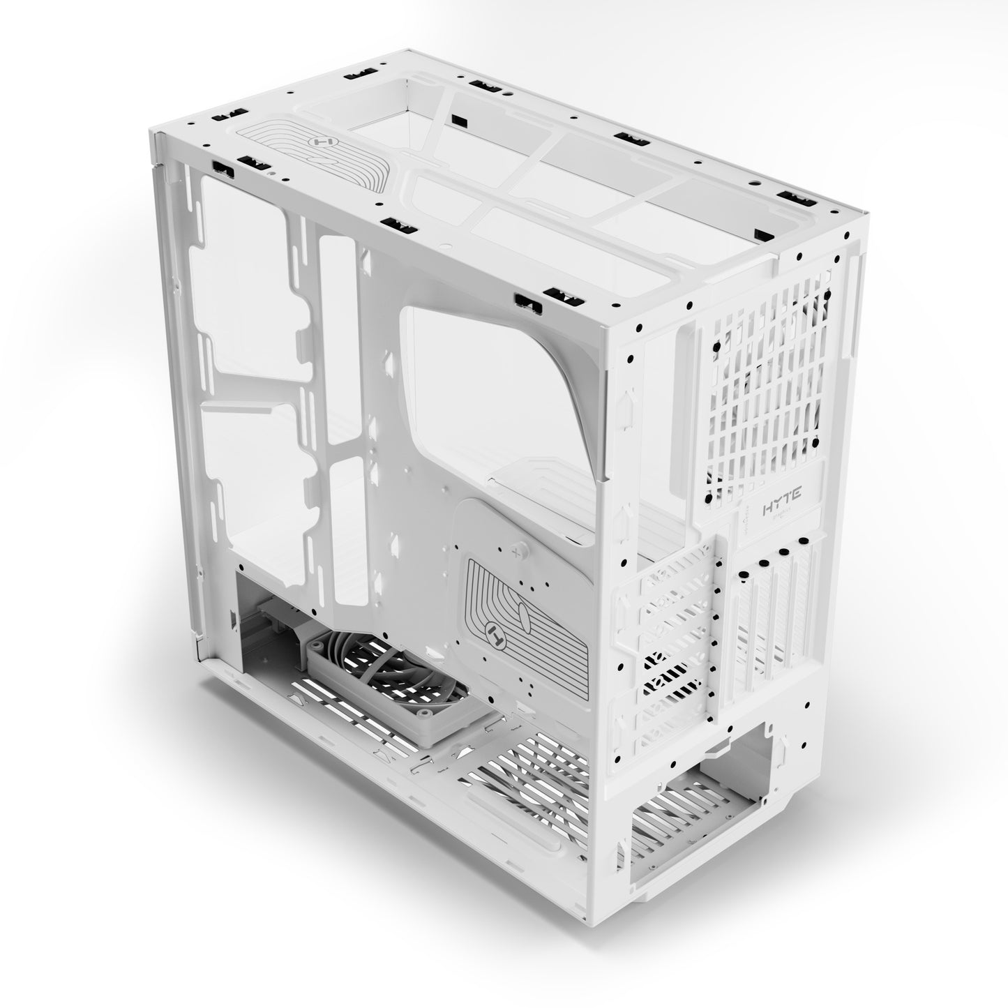 HYTE Y40 Mid-Tower ATX Case - Snow White