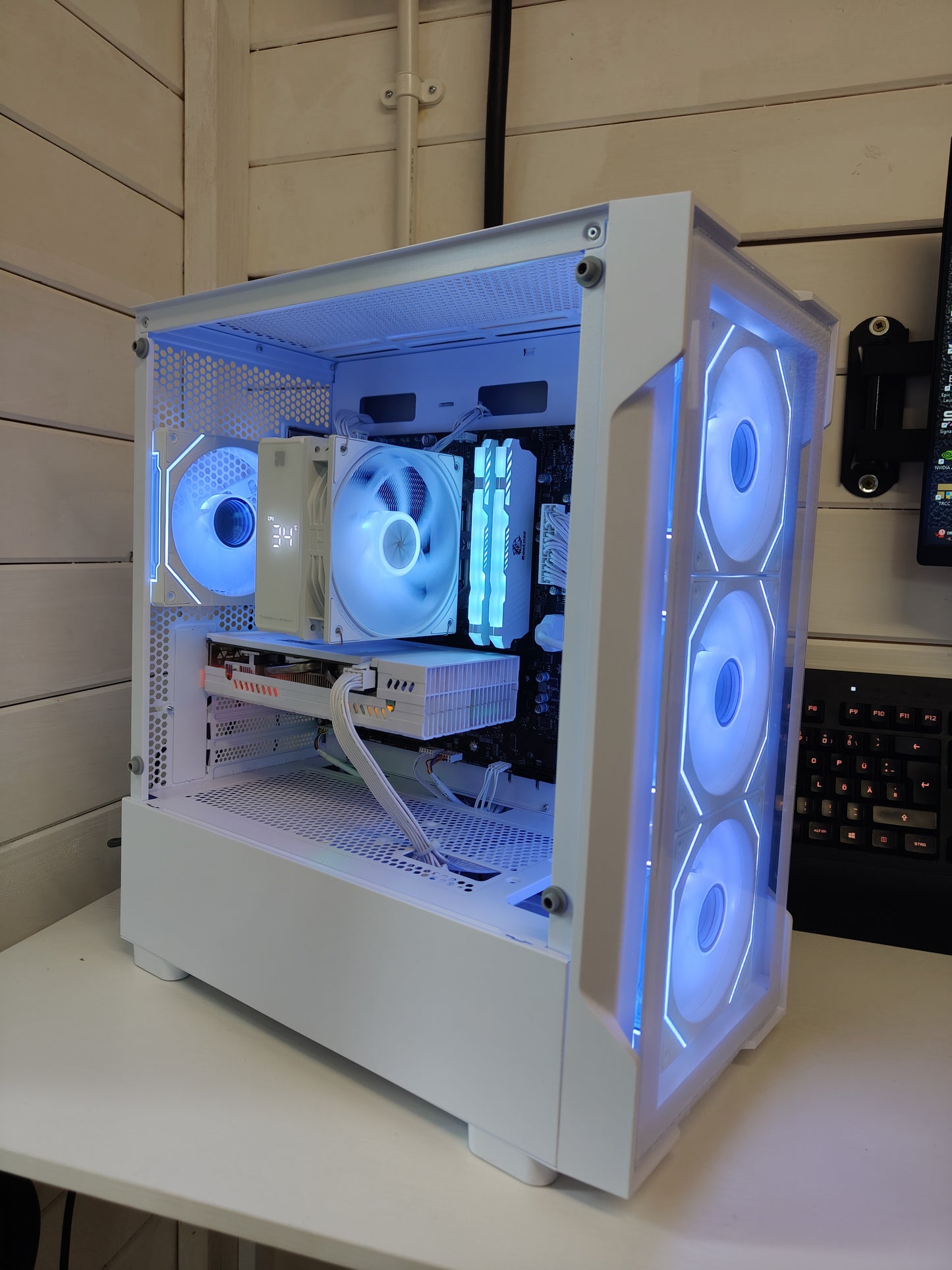 ❄️ Whiteout Esports Edition – RTX 2060 Super + i5 13400F Gaming PC ❄️