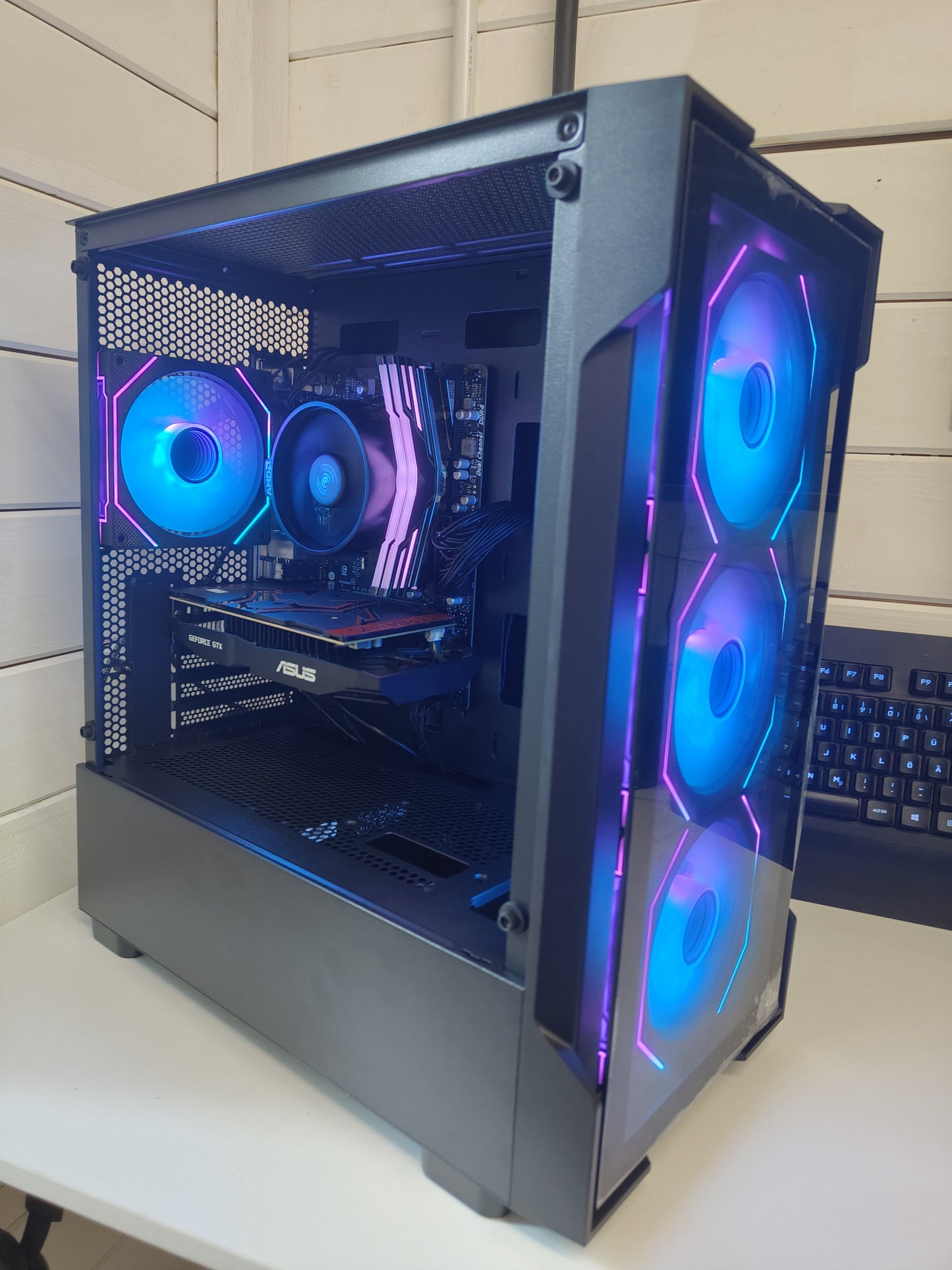 Bolt RGB Gaming PC โ Ryzen 5, GTX 1050 Ti, 16GB RAM โ Ready to Play!