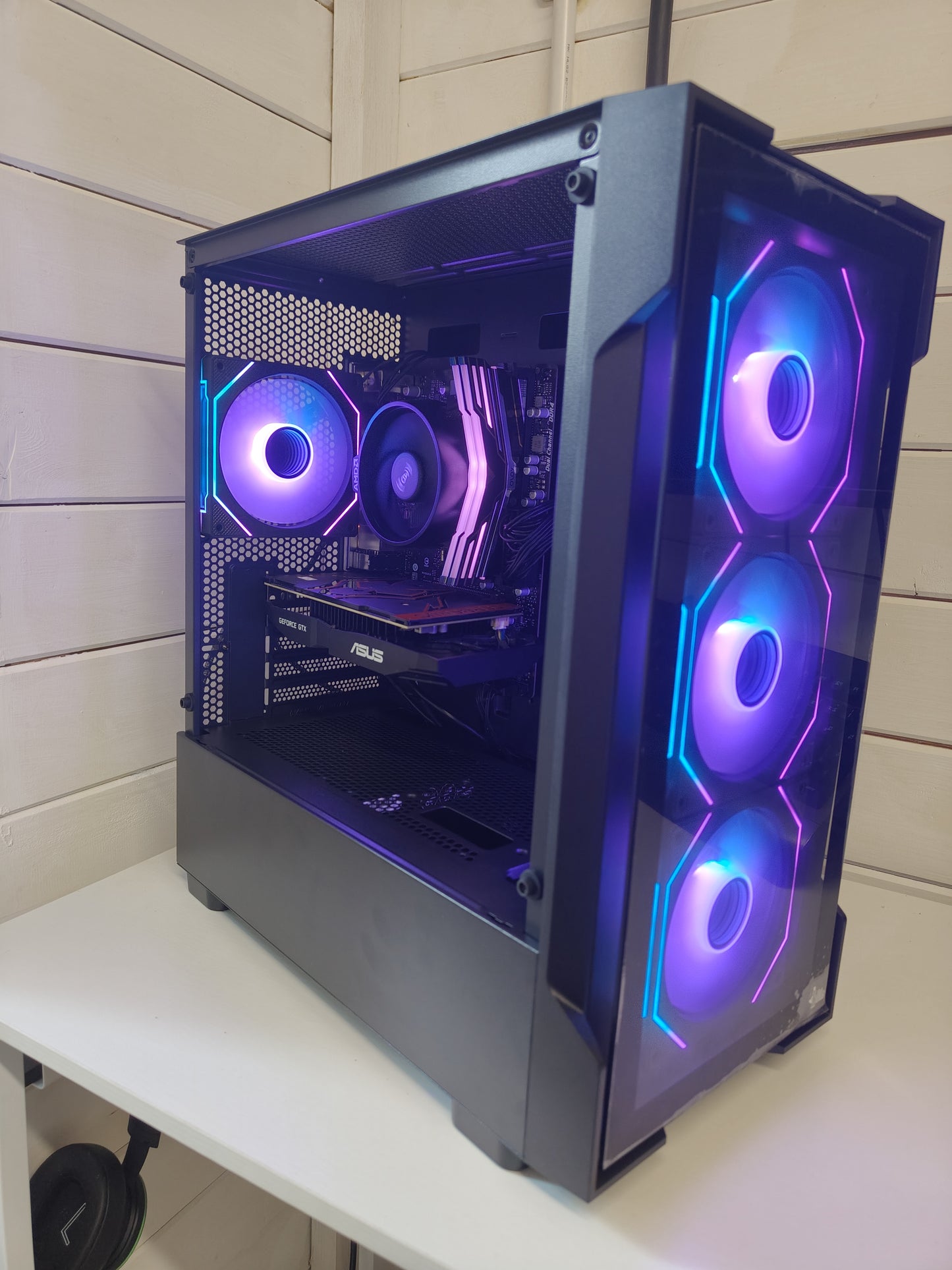 Bolt RGB Gaming PC โ Ryzen 5, GTX 1050 Ti, 16GB RAM โ Ready to Play!