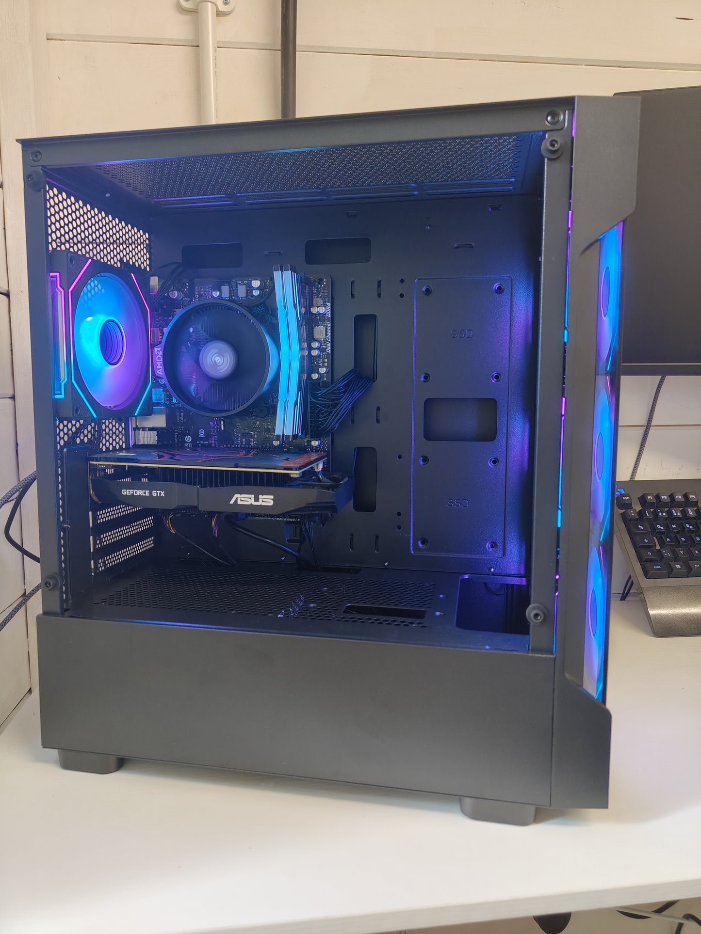 Bolt RGB Gaming PC โ Ryzen 5, GTX 1050 Ti, 16GB RAM โ Ready to Play!