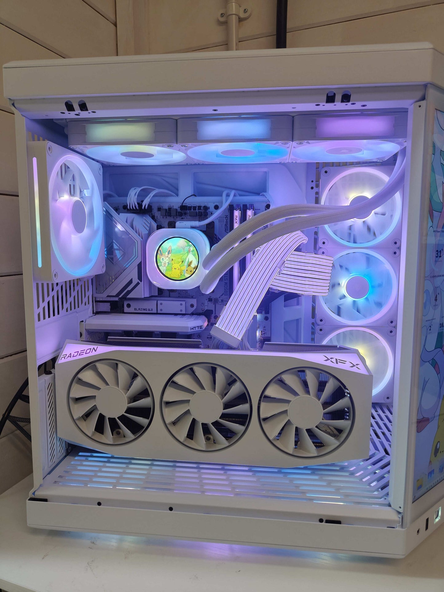 Hyte Touch โ Ryzen 7 7800X + RX 9070 XT | 32GB RAM | 2TB NVMe SSD | Gaming PC