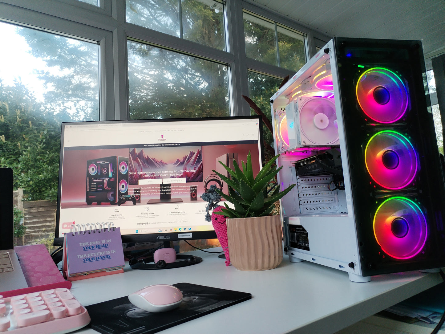 Mirage – Ryzen 5 2600 + GTX 1660 | 16GB RAM | 512GB SATA SSD | Gaming PC
