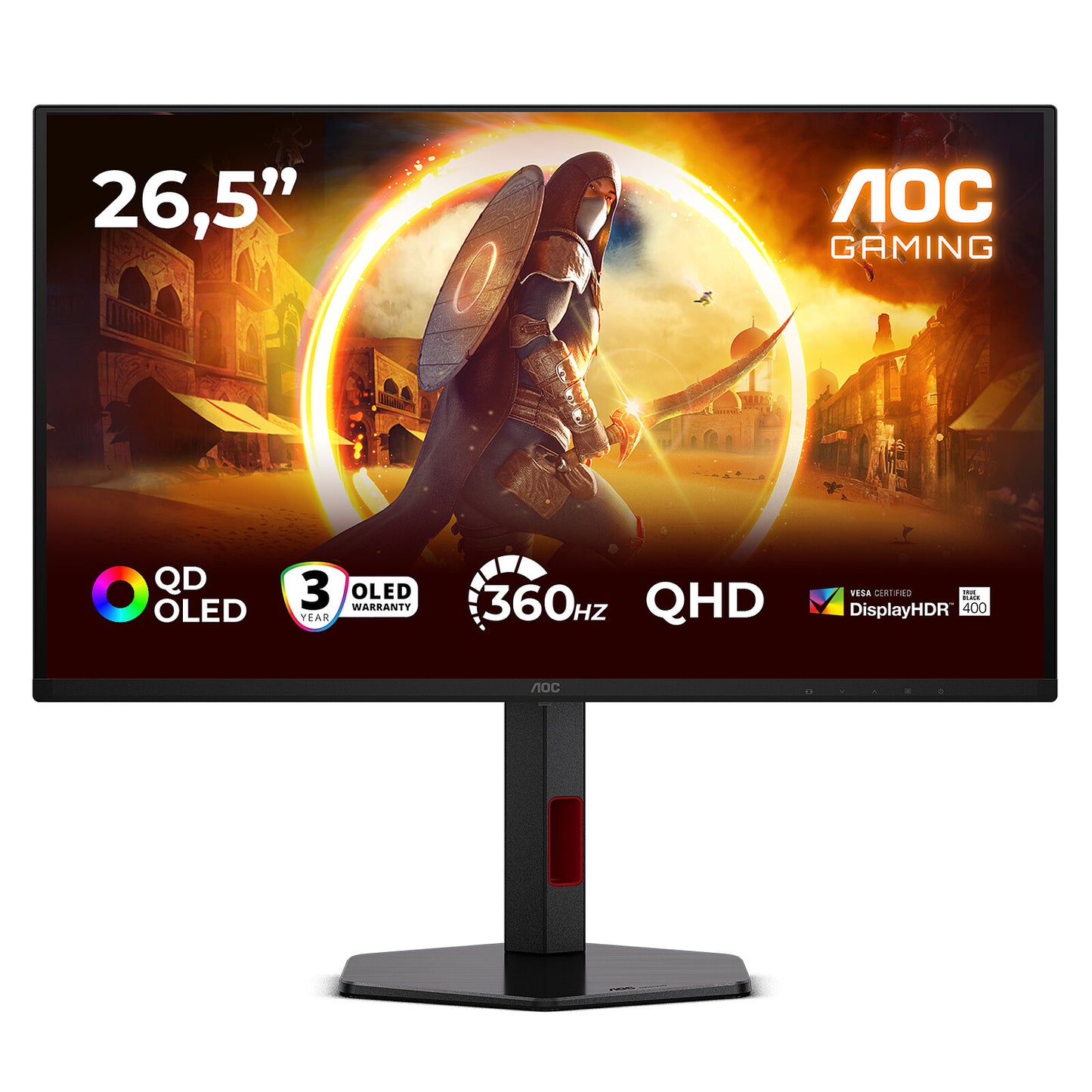 AOC 26.5 QD-OLED MONITOR Q27G4SDR