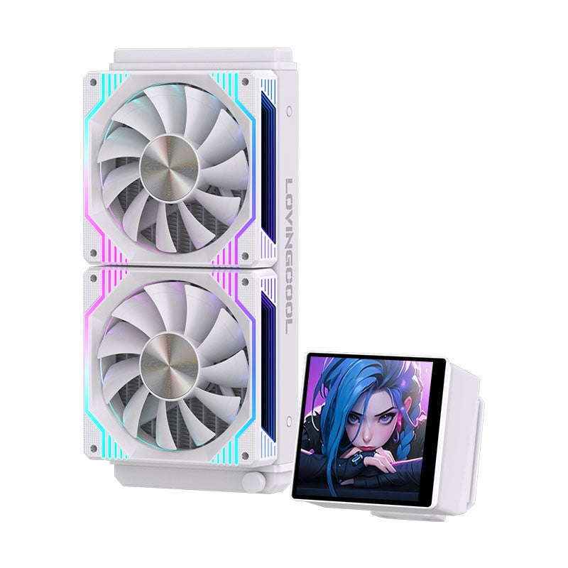 Lydia โ i5-12400F | Arc B580 12GB | 32GB DDR5 | 1TB NVMe | 240mm AIO w/ Display