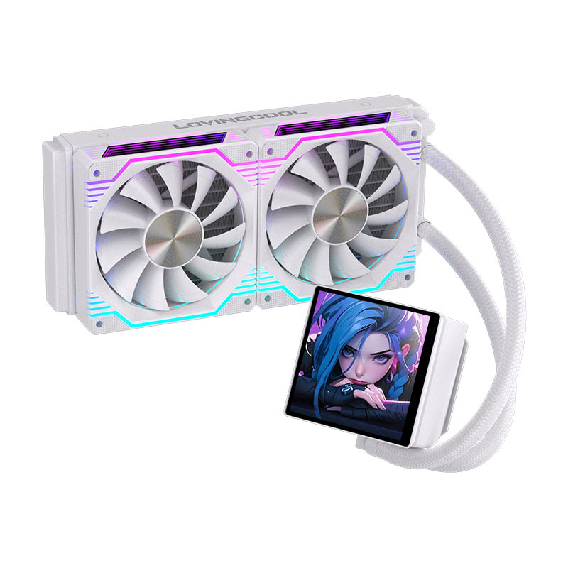 Lydia โ i5-12400F | Arc B580 12GB | 32GB DDR5 | 1TB NVMe | 240mm AIO w/ Display