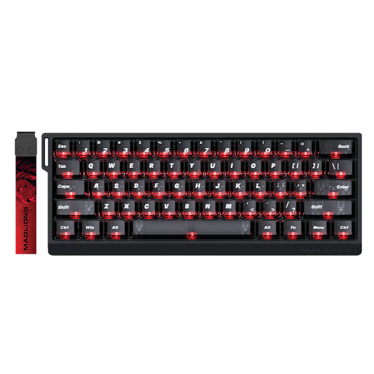 MADLIONS MAD60HE Magnetic Gaming Keyboard RGB 8000Hz Rapid Trigger Keyboard