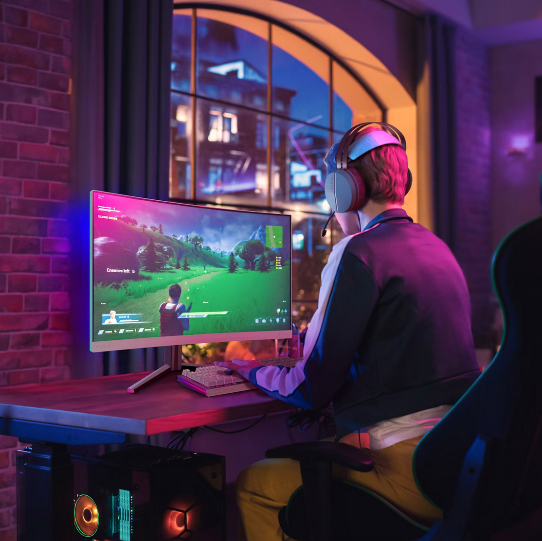 Philips 27" EVNIA 5000 27M2C5501/00 2560x1440 Fast VA 180HZ 1ms Curved Widescreen Ambiglow Gaming Monitor