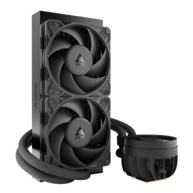 Phoenix Clean Black Gaming PC – Ryzen 5 5600 | Intel Arc B580 12GB | 16GB DDR4 | 1TB NVMe | 240mm Liquid AIO