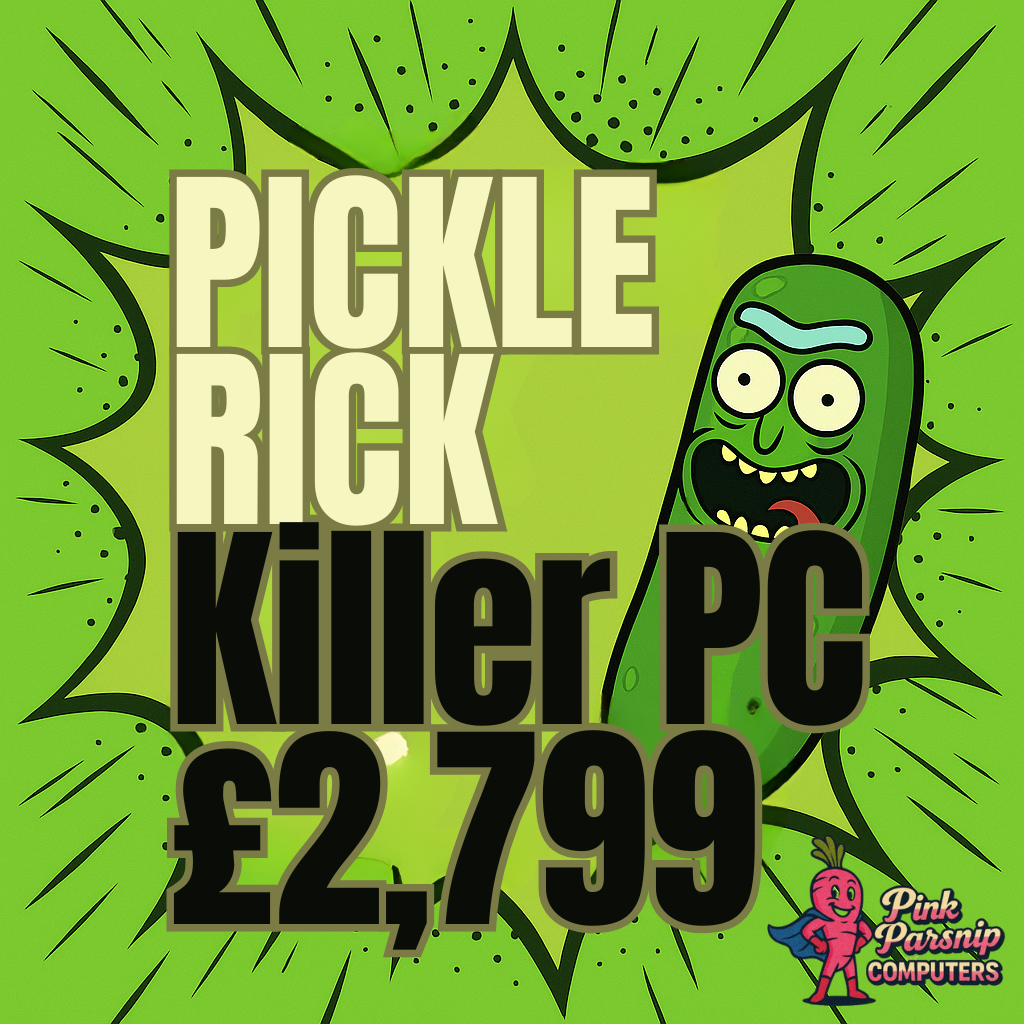 Pickle Rick Gaming PC ๐ฅ โ RTX 5080 + Ryzen 7 7800X3D