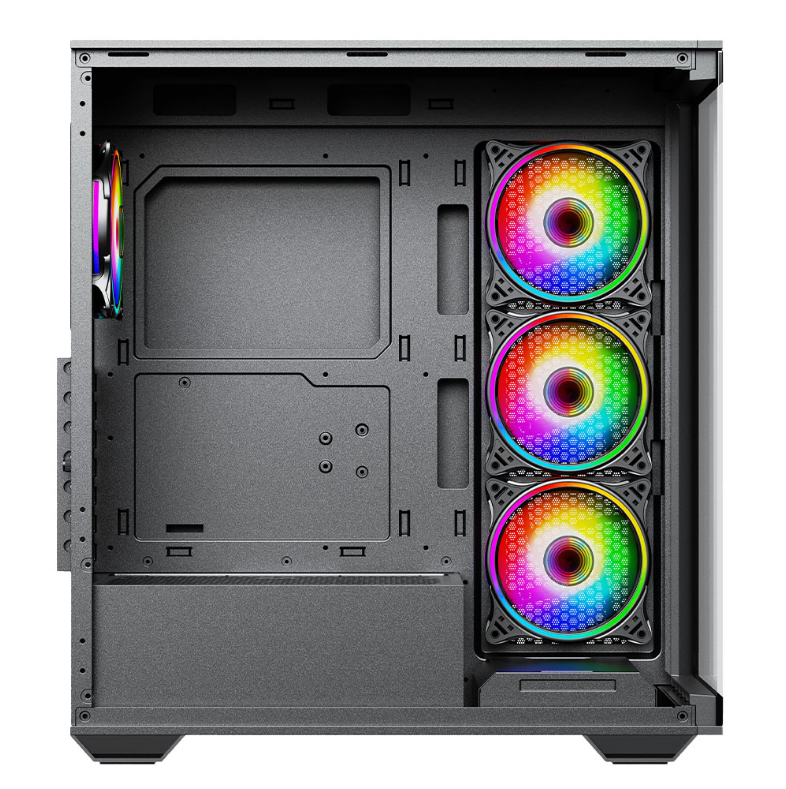 Solus Black – i5-12400F + RTX 5060 | 32GB RAM | 1TB SATA SSD | Gaming PC