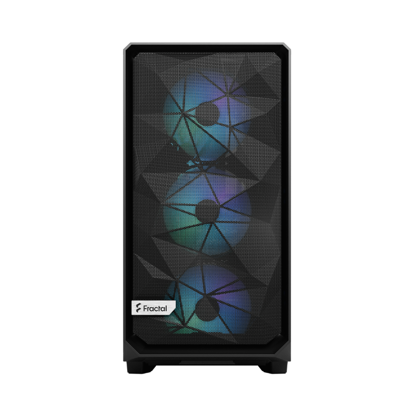 Meshify Black – Ryzen 7 9800X + RTX 5080 | 64GB RAM | 2TB NVMe SSD | Gaming PC