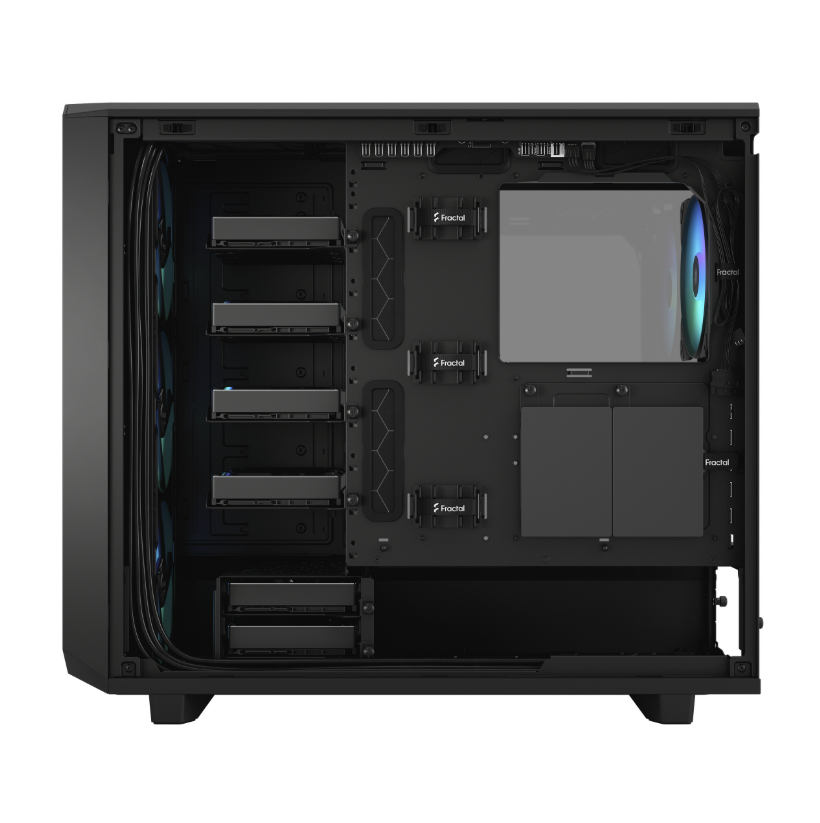 Meshify Black – Ryzen 7 9800X + RTX 5080 | 64GB RAM | 2TB NVMe SSD | Gaming PC