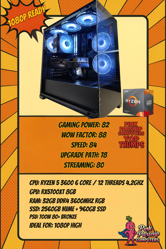Ryzen 5 3600 | AORUS RX 5700 XT 8GB | 32GB RGB | 1.2TB Storage