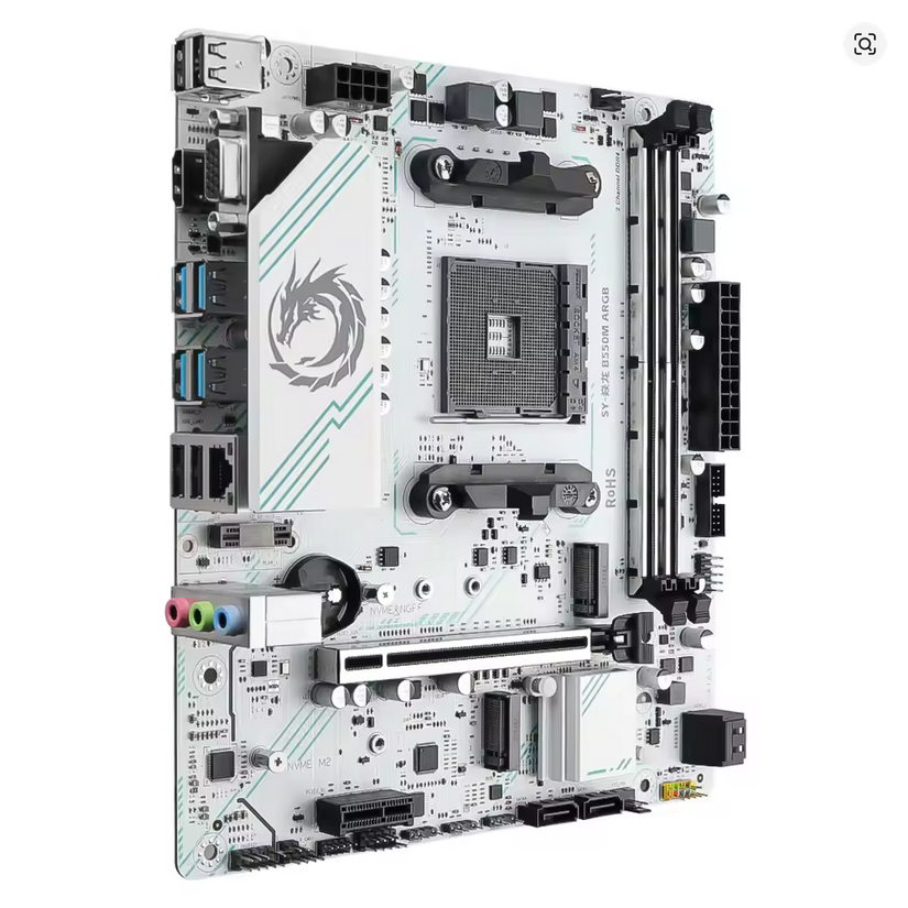 The Mia – White Guardian Gaming PC | Ryzen 5 3600 | Arc B570 10GB | 16GB DDR4 | 1TB NVMe