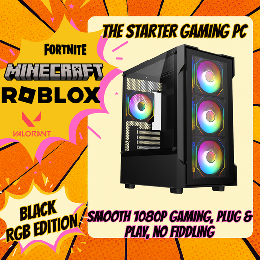 The Starter Gaming PC - The perfect first step into PC gaming