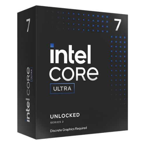 Intel Core Ultra 7 265KF CPU, 1851, 5.5GHz Turbo, 20-Core, 125W (250W Turbo), 30MB Cache, Unlocked, Arrow Lake, No Graphics, NO HEATSINK/FAN