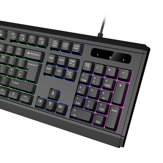 VIDA GAMER BLK 4IN1 USB KB MS HS KIT