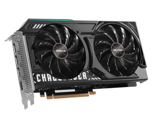 Asrock Intel Arc B570 Challenger 10GB OC, 10GB DDR6, HDMI, 3 DP, 2600MHz Clock, LED Indicator, Overclocked - Pink Parsnip Computers